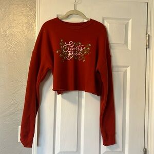 Shorts brewing cropped sweatshirt
